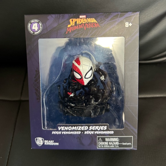 YuMe Spider-Man Maximum Venom Series Hero Box - Venomized Spider-Man NIB - Picture 3 of 9